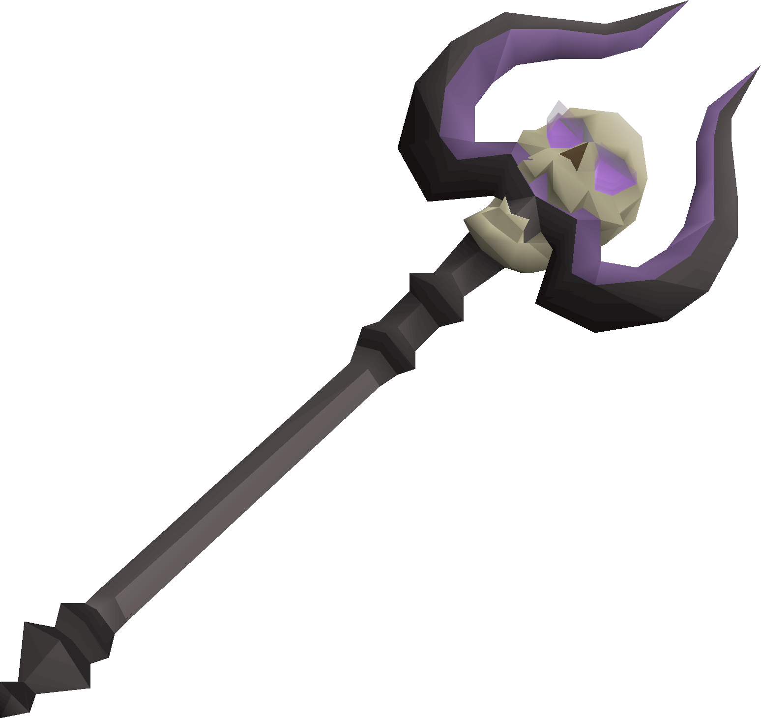 Accursed sceptre (a) detailed picture