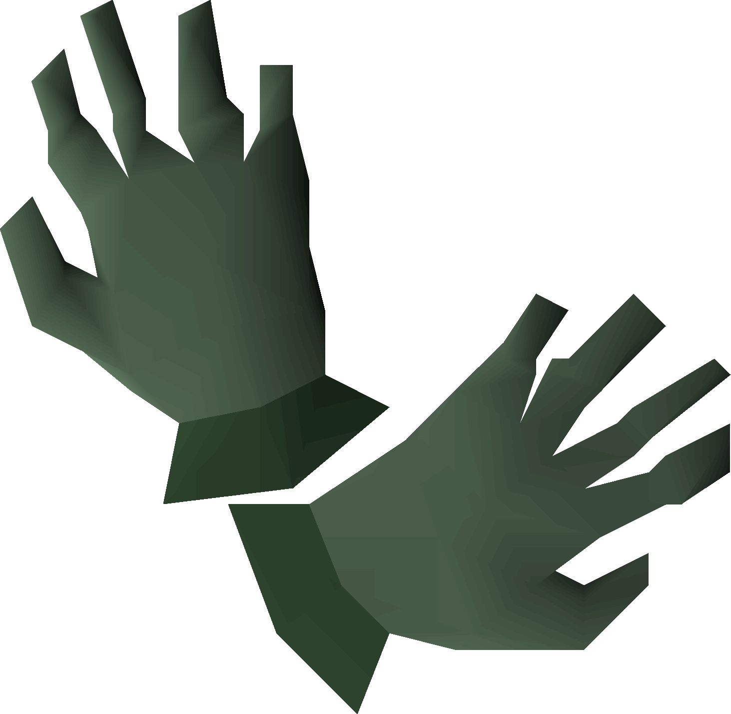 Adamant gloves detailed picture