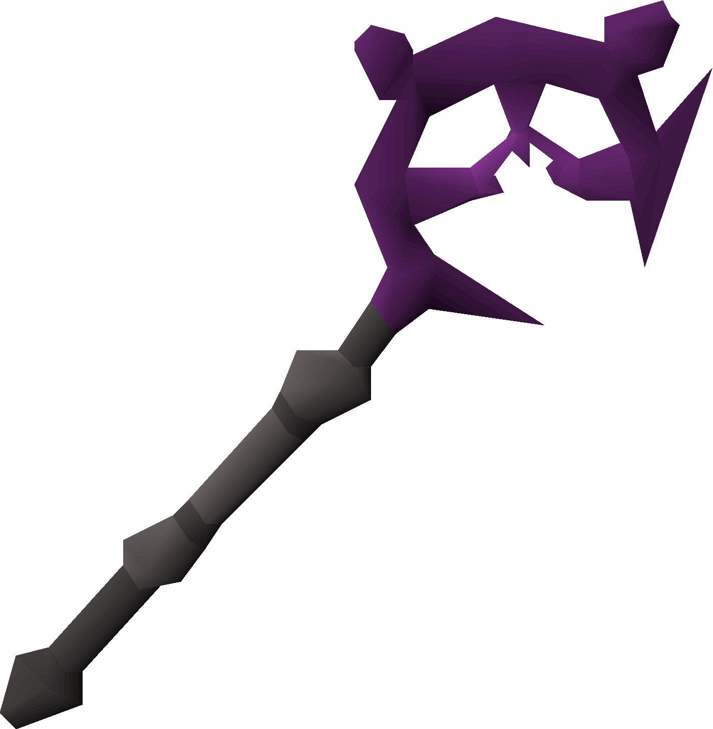 Ancient sceptre detailed picture
