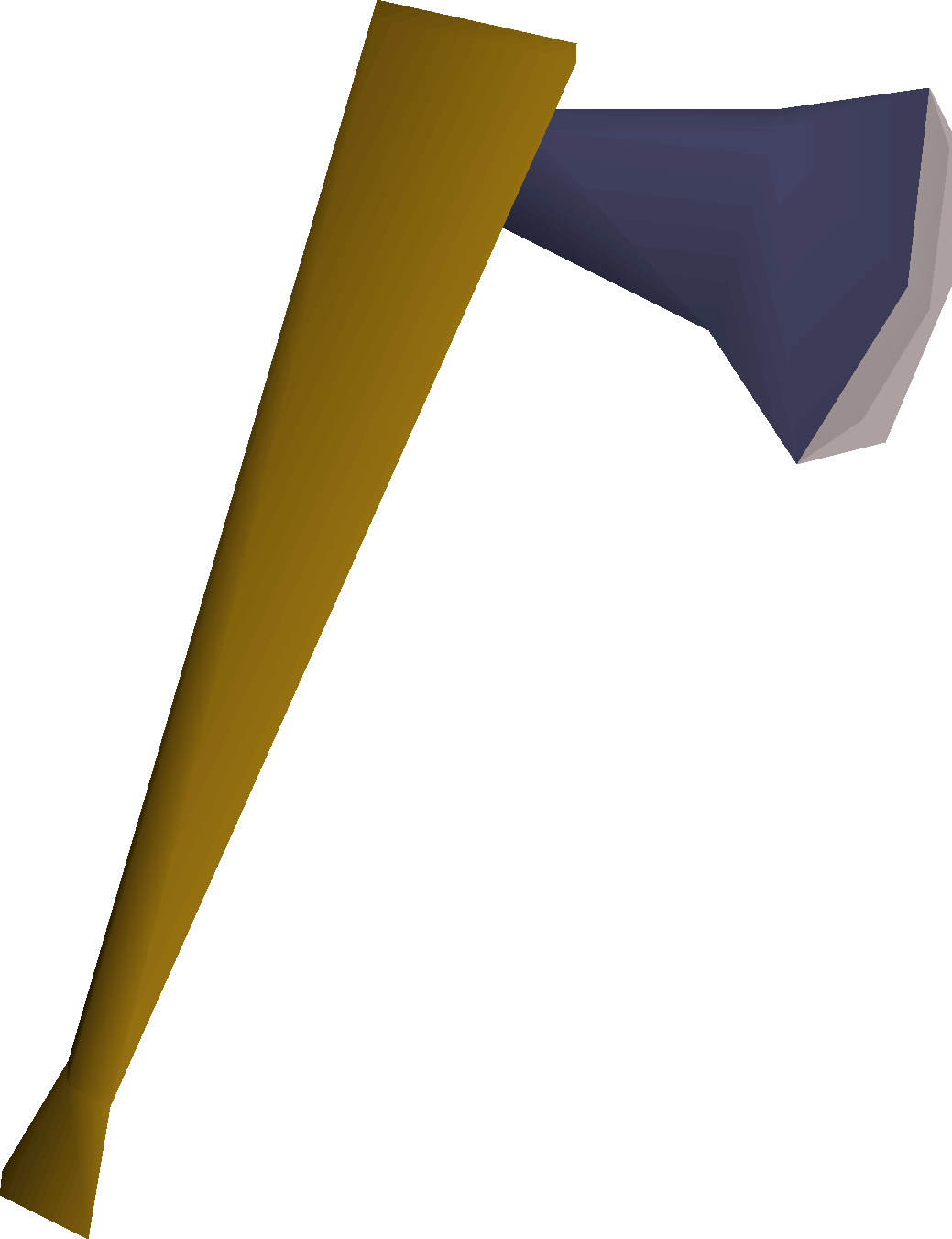 Blessed axe detailed picture