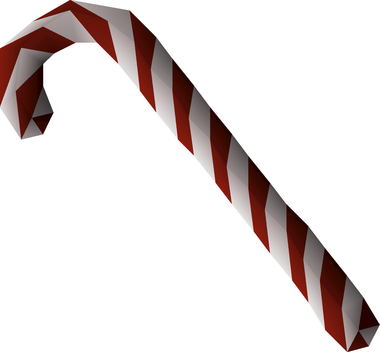 Candy cane detailed picture