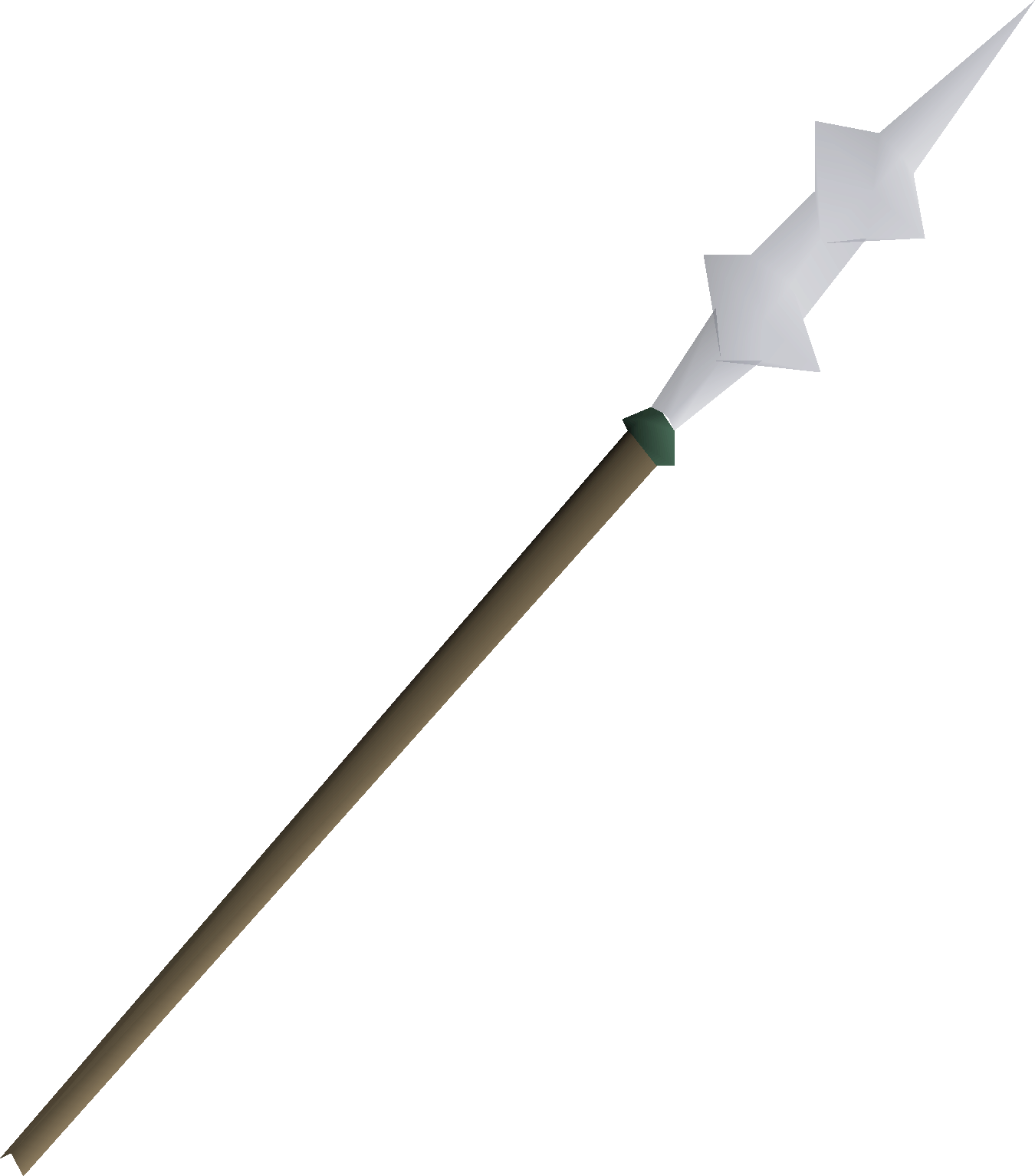 Crystal halberd detailed picture