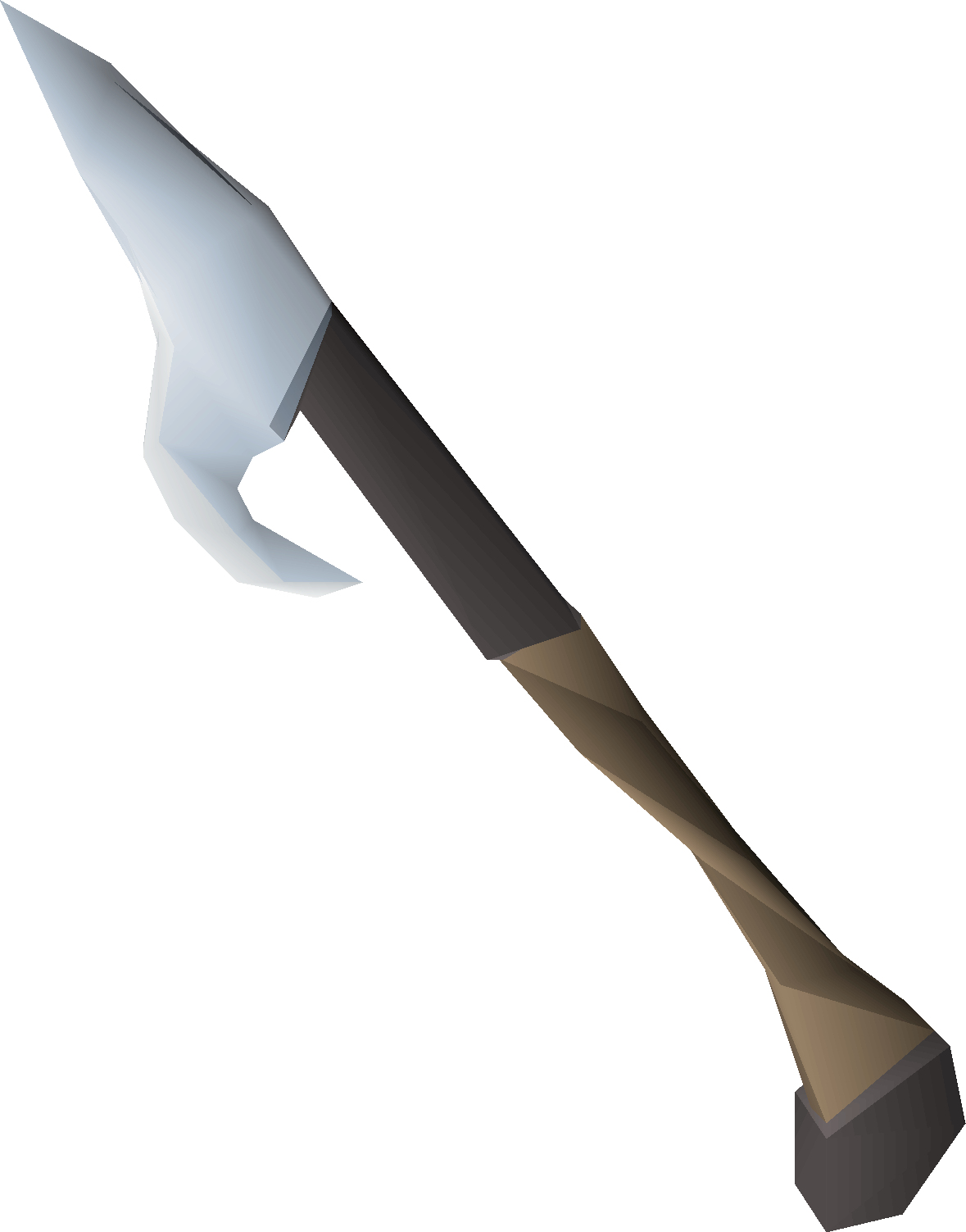 Crystal harpoon detailed picture