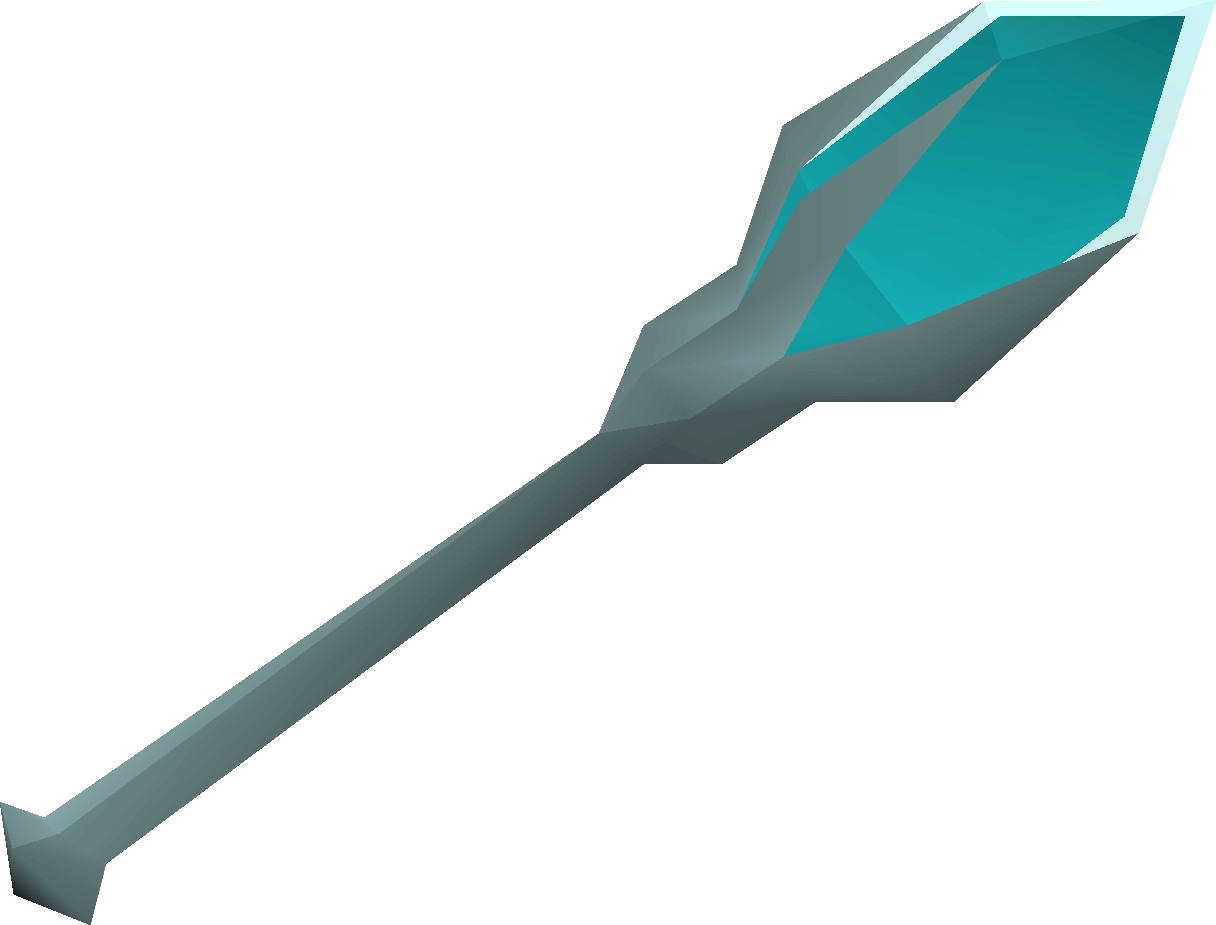 Crystal sceptre detailed picture