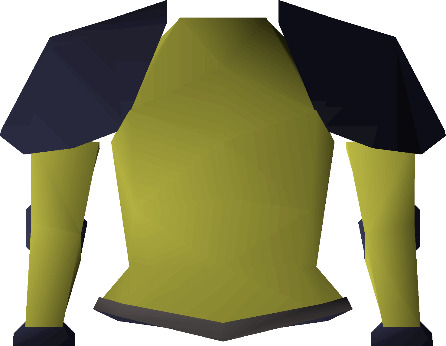 Decorative armour (gold platebody) detailed picture