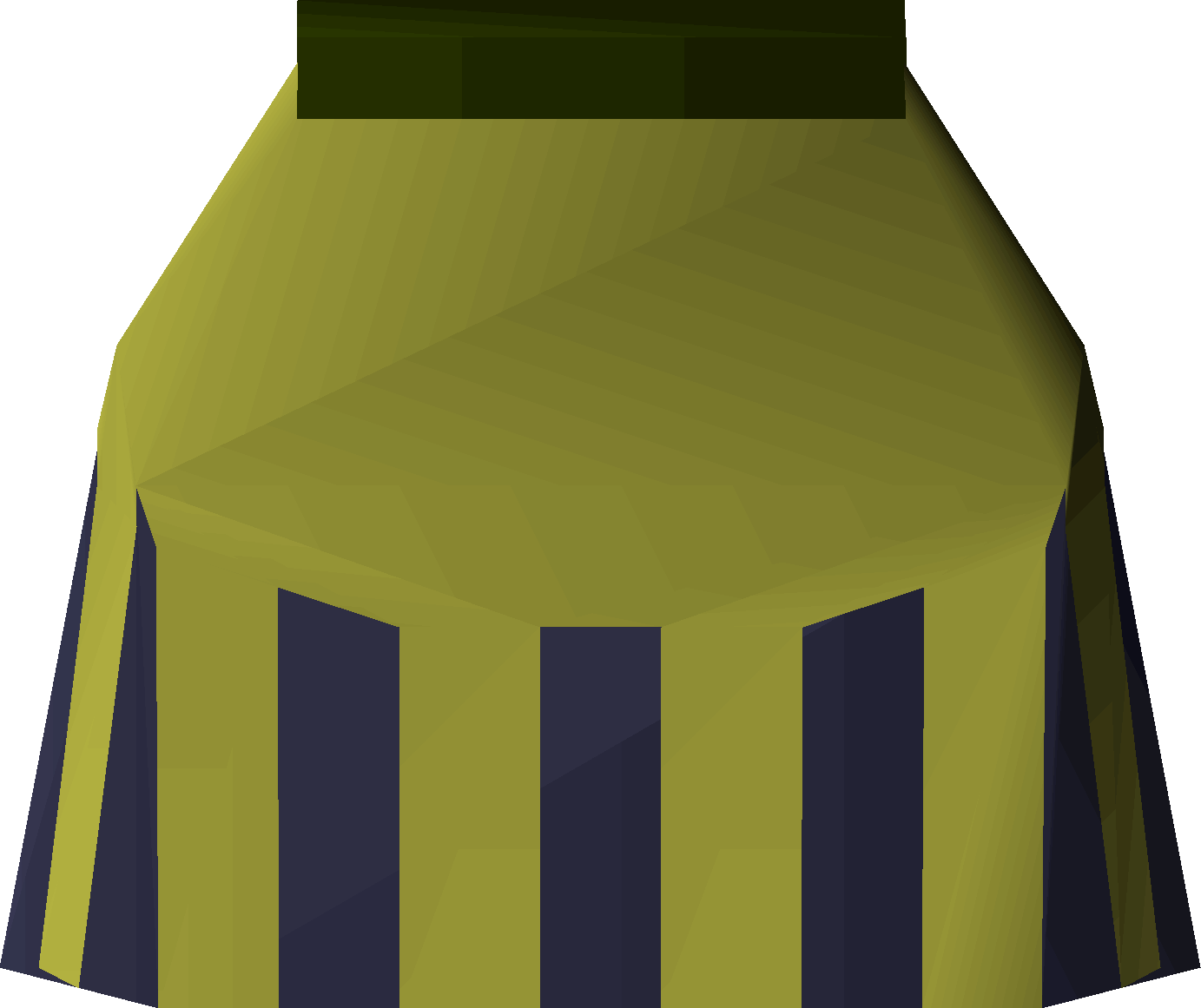 Decorative armour (gold plateskirt) detailed picture