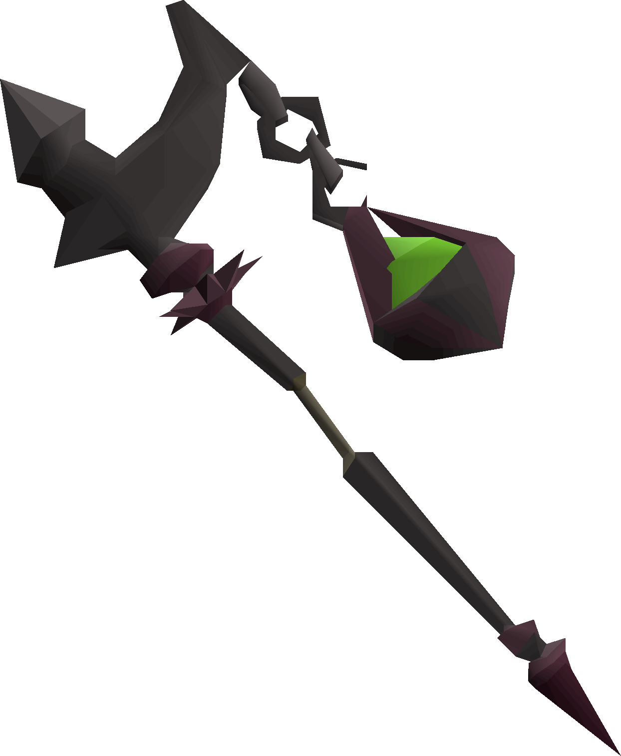 Eldritch Nightmare staff detailed picture