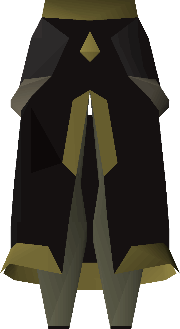 Elite black platelegs detailed picture