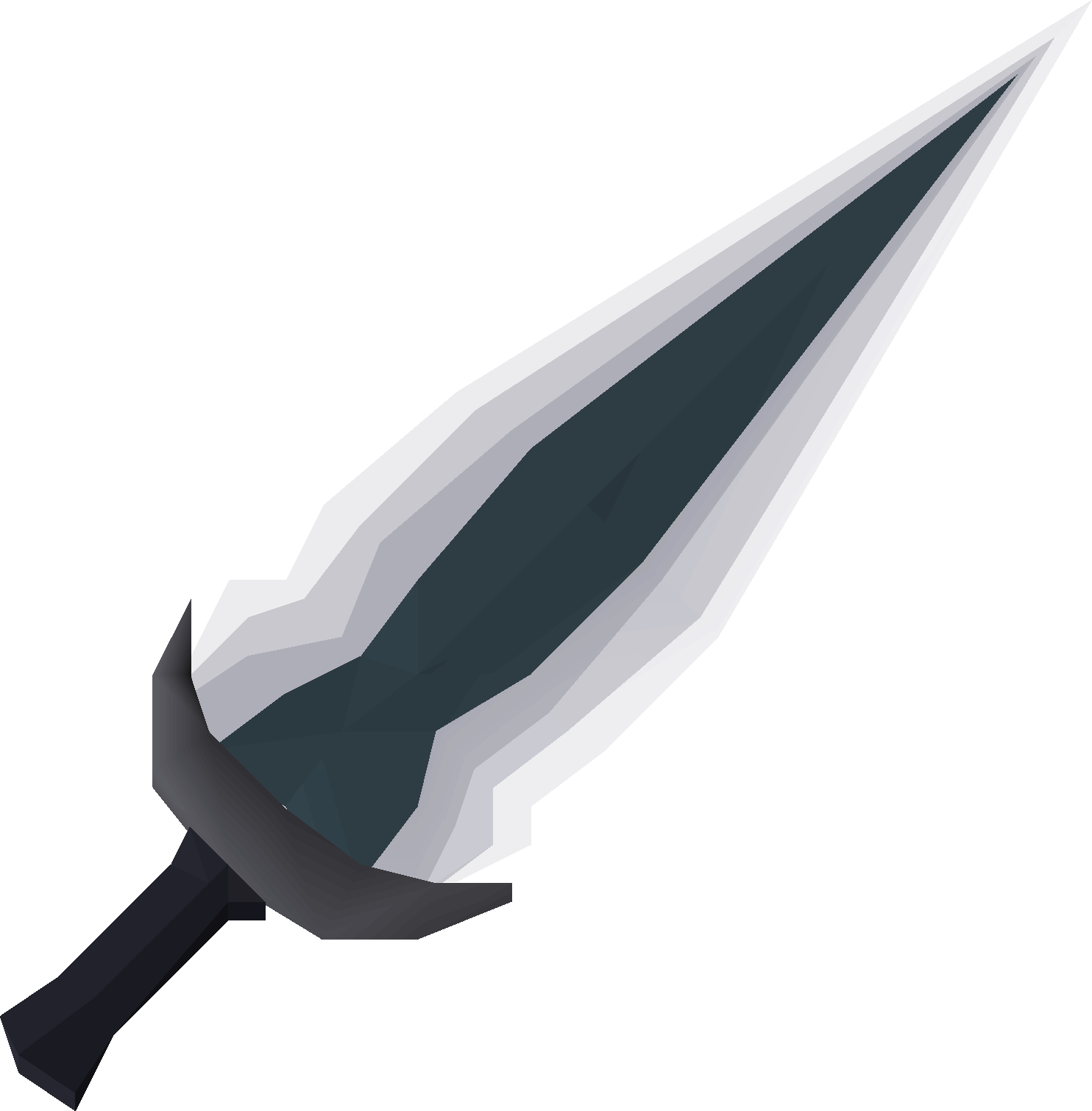 Glowing dagger detailed picture