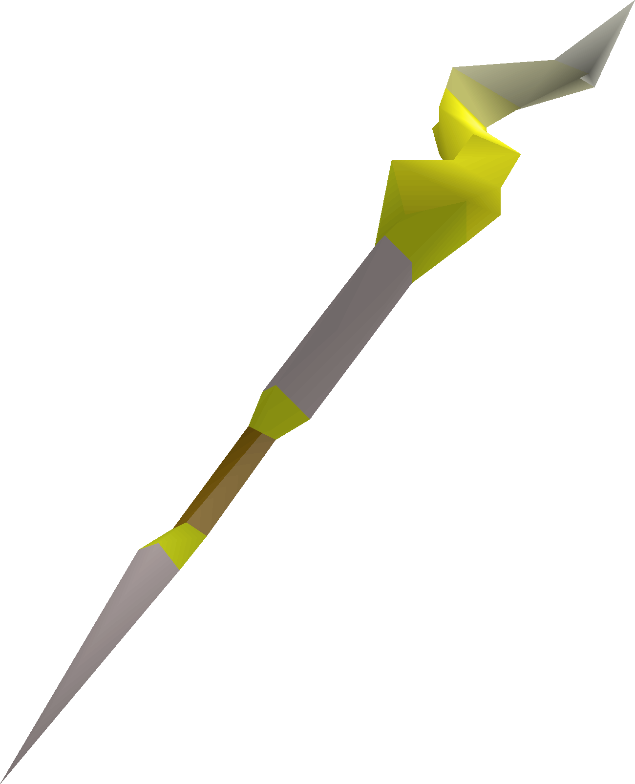 Guthix staff detailed picture