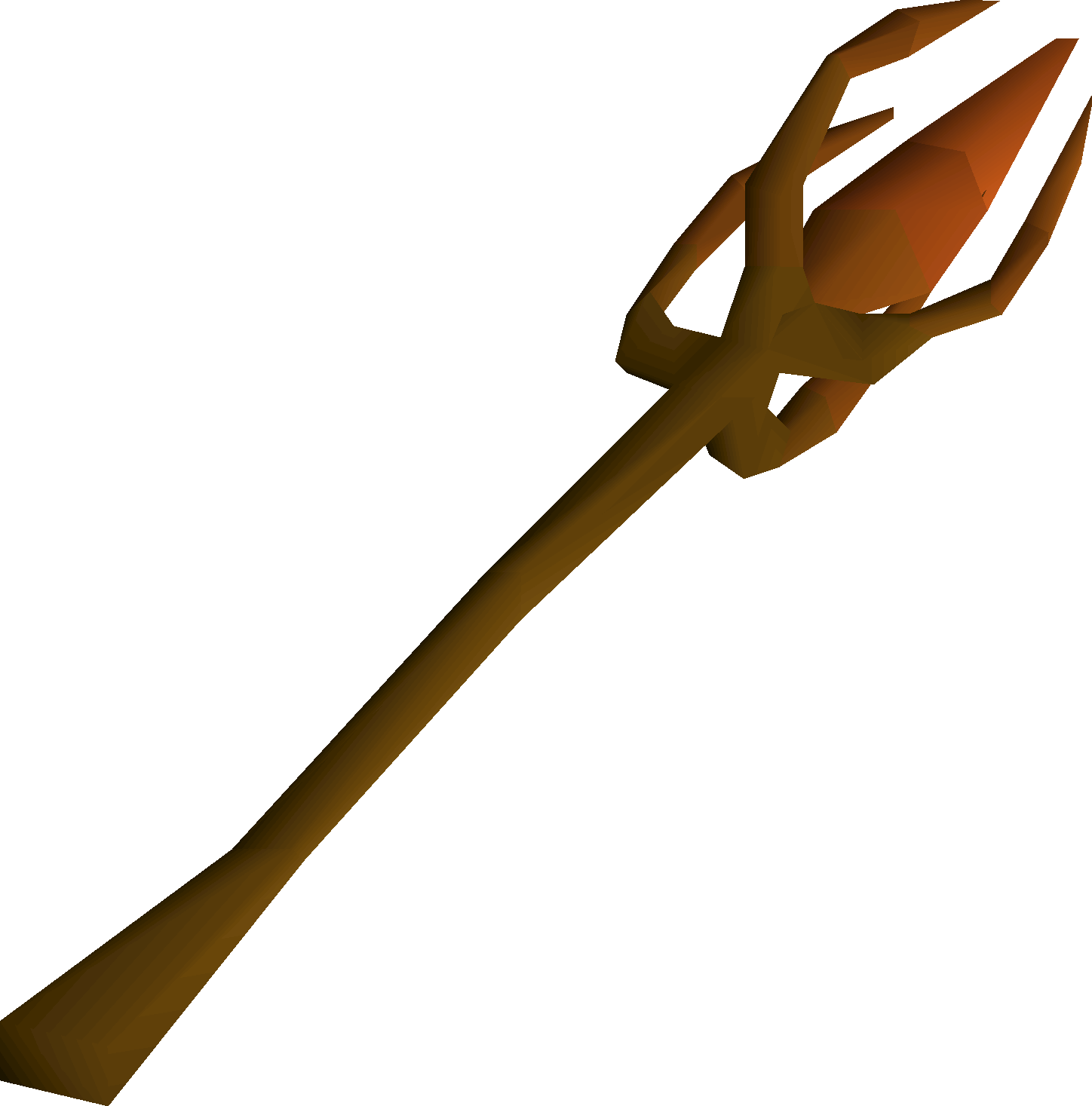 Iban's staff detailed picture