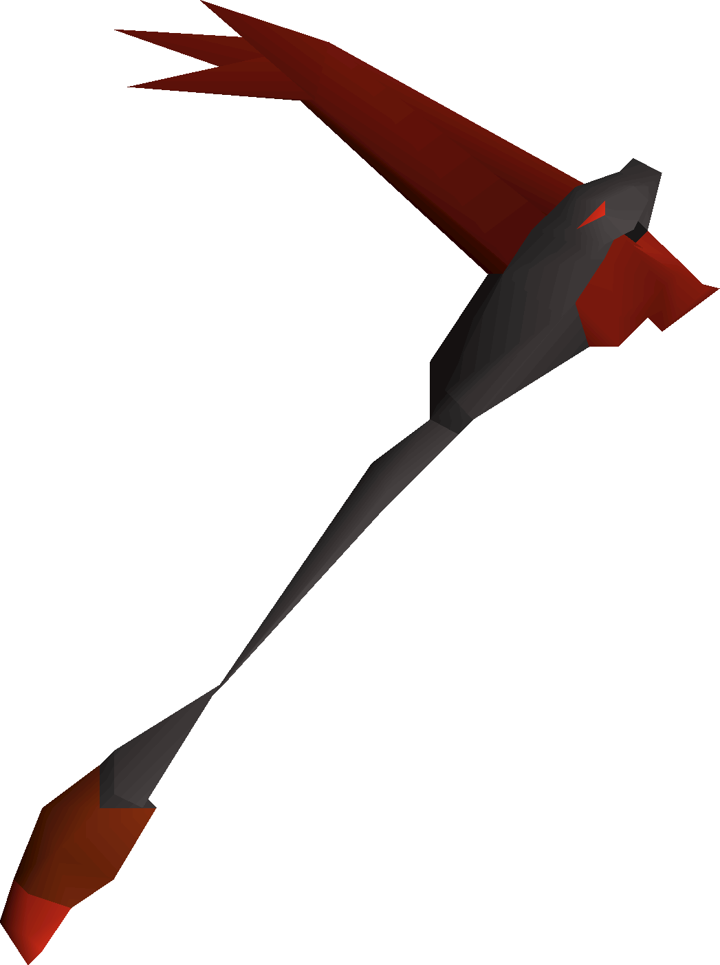 Infernal pickaxe detailed picture