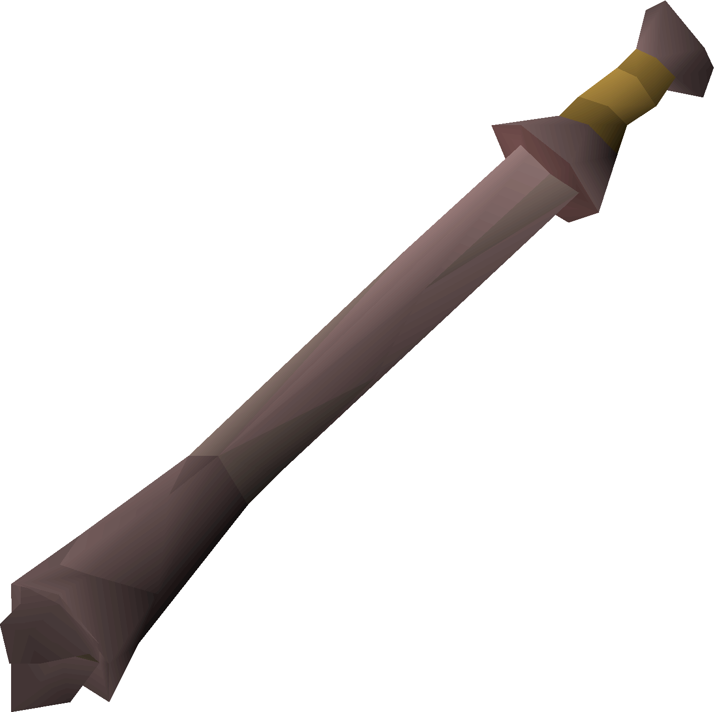 Ironwood blowpipe detailed picture
