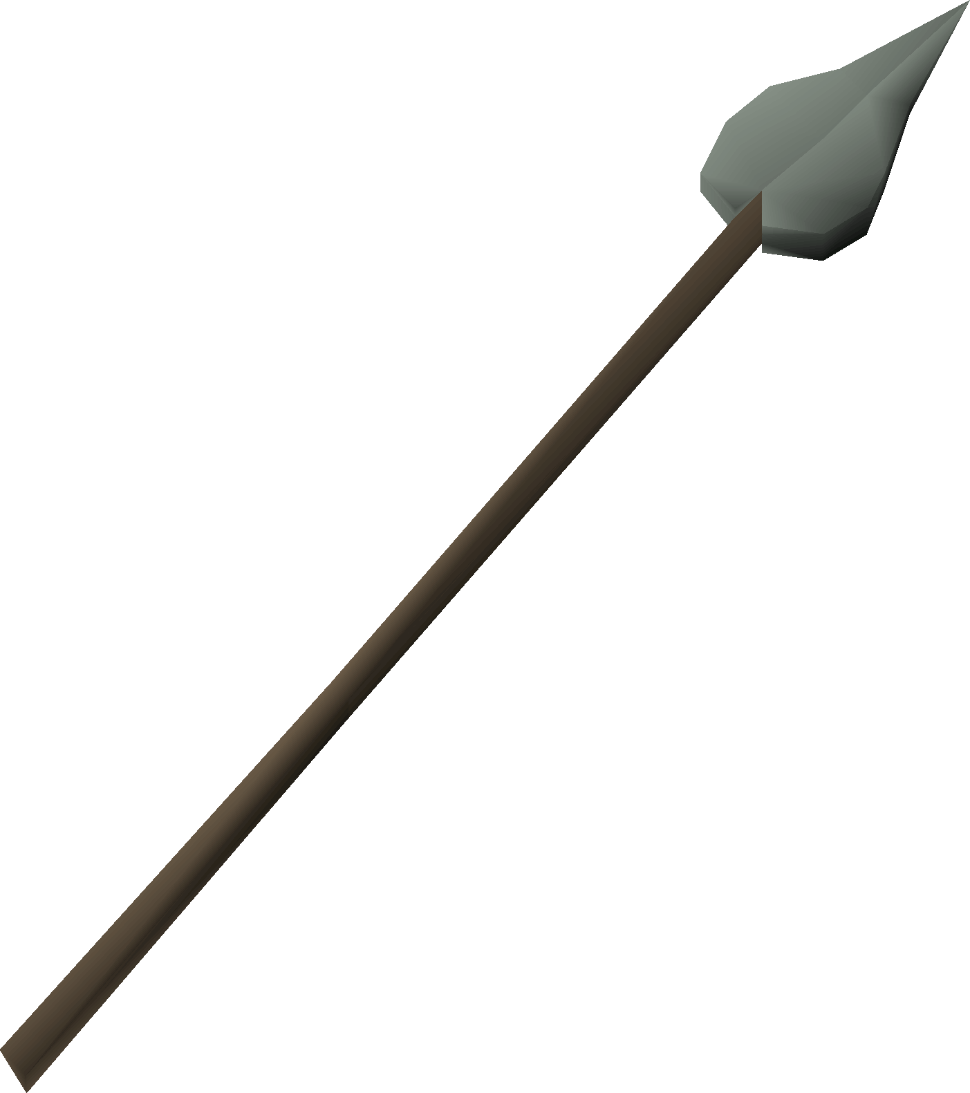 Leaf-bladed spear detailed picture