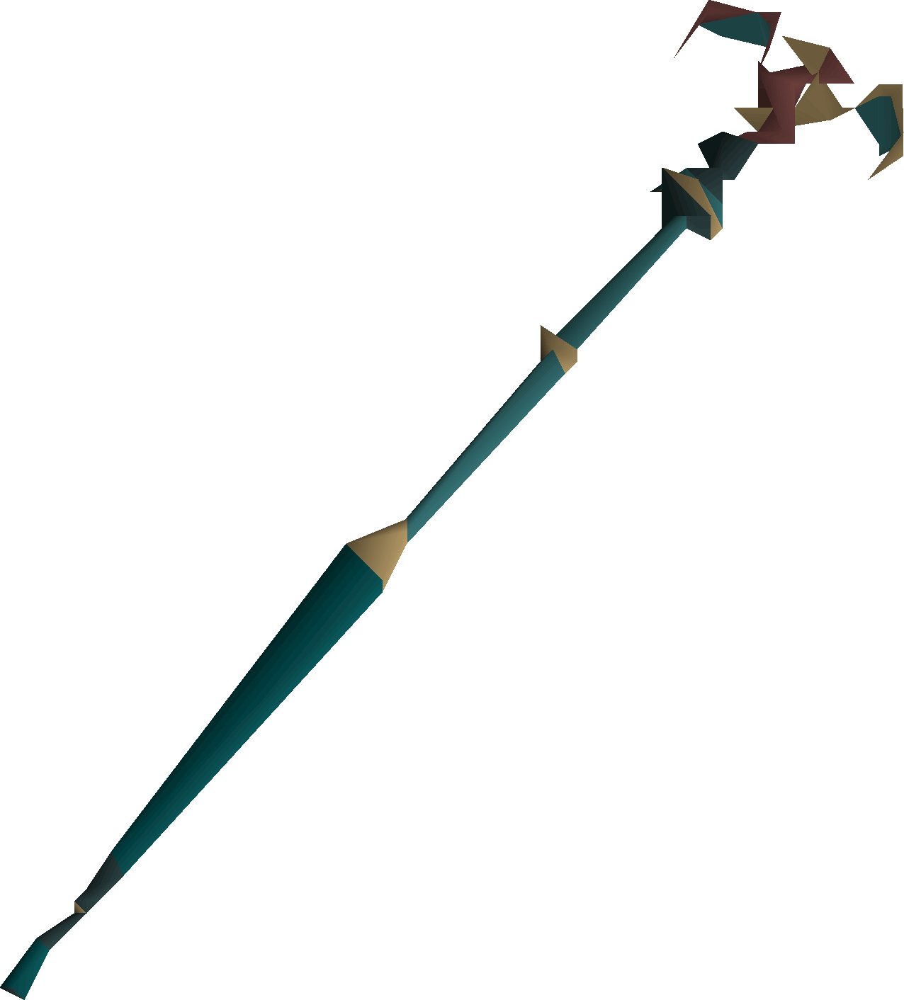 Lunar staff detailed picture