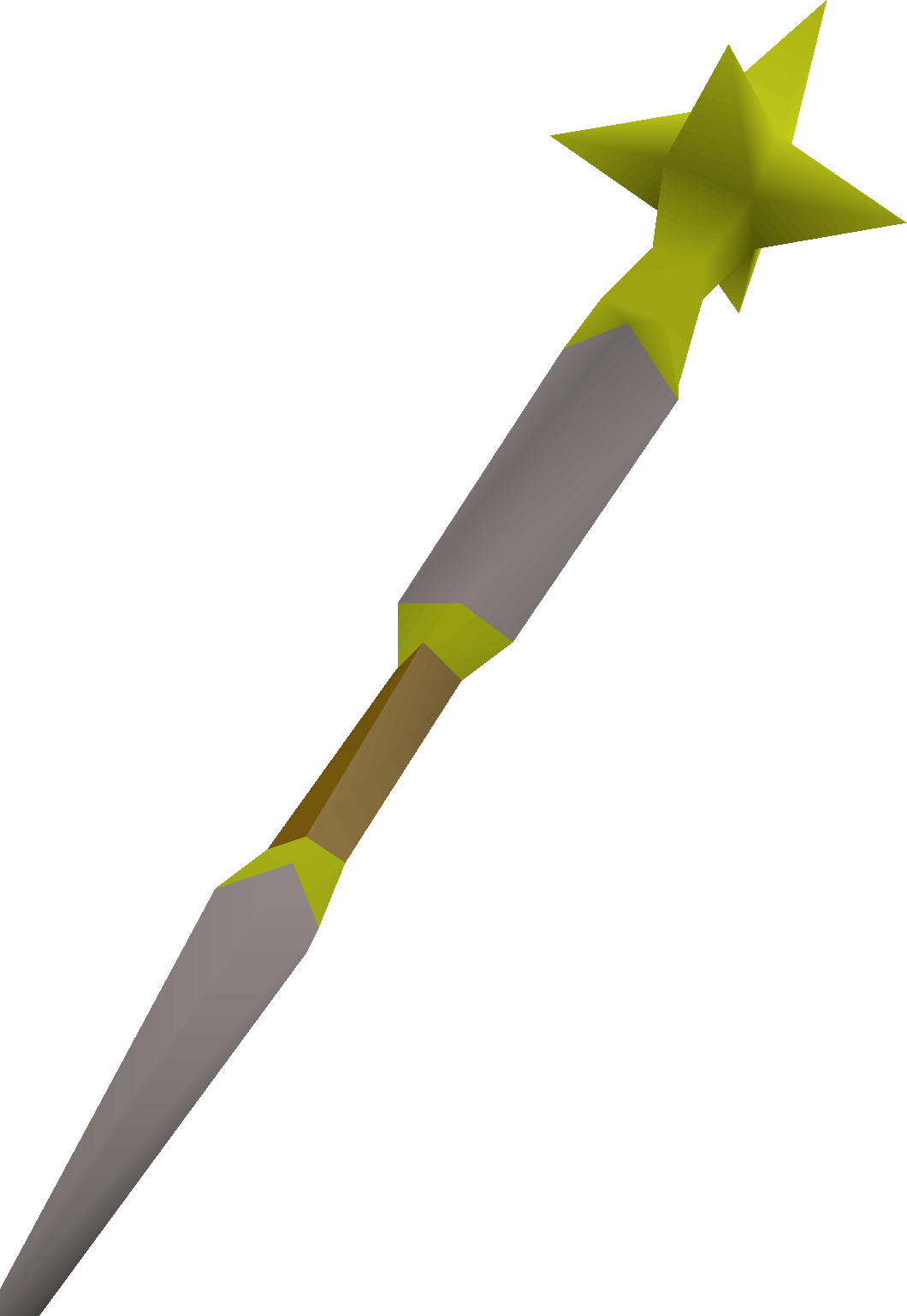 Saradomin staff detailed picture