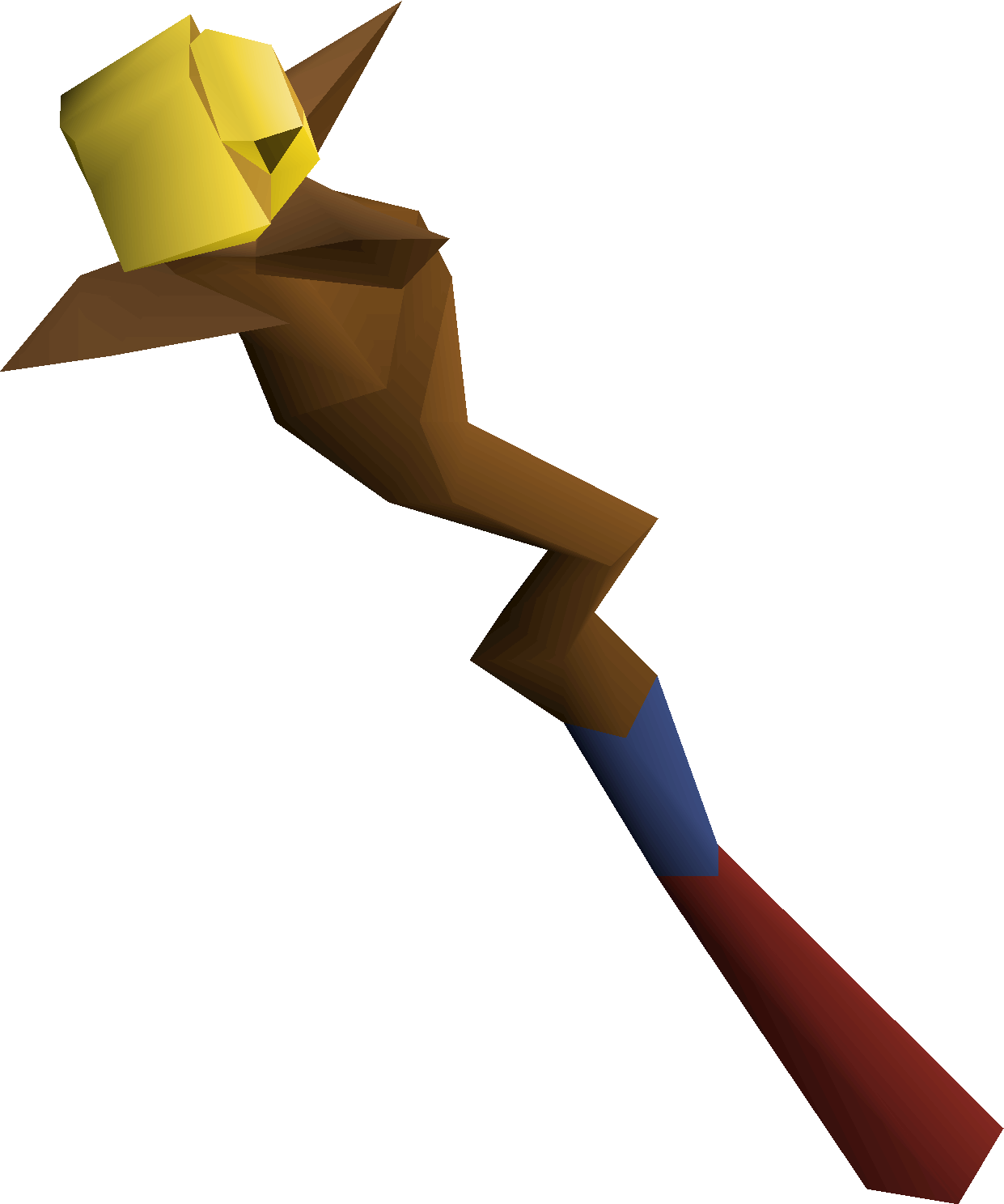 Starter staff detailed picture