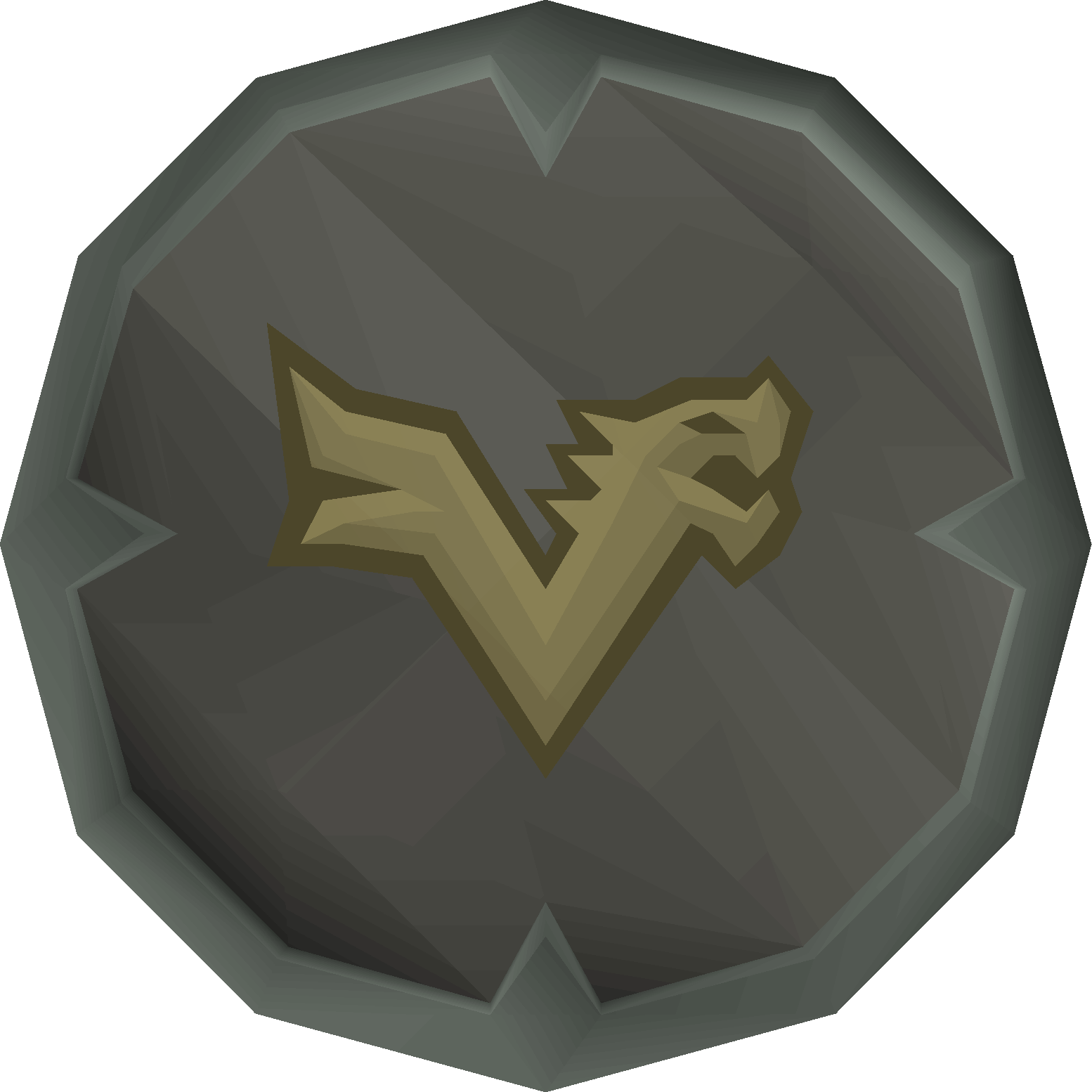 V's shield detailed picture