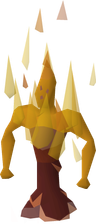 Fire elemental (Royal Titans) - OSRS monster