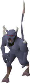 Scarred black demon - OSRS monster