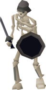 Skeleton (Melzar's Maze) - OSRS monster