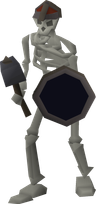 Skeleton (Wilderness Agility Course) - OSRS monster