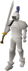 White Knight (Burthorpe) - OSRS monster
